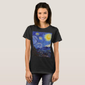 van Gogh ,“ “ ”Starry night ” Tシャツ (正面フル)