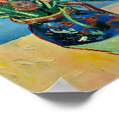 Van Gogh Still Life Vase with Oleanders ポスター (角)