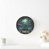 Van Gogh Style Acrylic Wall Clock ラウンド壁時計 (ホーム)