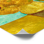Van Gogh Sunflowers  ポスター (角)