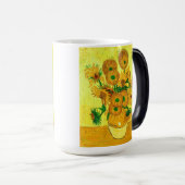 Van Gogh Sunflowers モーフィングマグカップ (正面右)