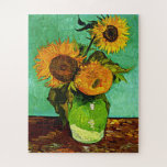 Van Gogh - Sunflowers, Three, ジグソーパズル<br><div class="desc">Van Gogh famous floral painting,  Sunflowers (3), </div>