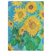 Van Gogh Sunflowers Yellow Flowers  Floral  クリップボード (裏面)