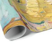 Van Gogh Sunflowers Yellow Flowers Floral ラッピングペーパー (ロールコーナー)