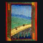 Van Gogh The Bridge in the Rain after Hiroshige ポスター<br><div class="desc">Van Gogh The Bridge in the Rain after Hiroshige Poster</div>