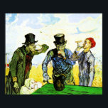 Van Gogh - The Drinkers, famous painting ポスター<br><div class="desc">The Drinkers,  famous painting by Vincent van Gogh</div>