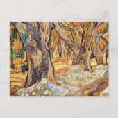 Van Gogh - The Large Plane Trees, シーズンポストカード (正面)