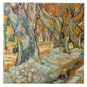 Van Gogh - The Large Plane Trees タイル (正面)