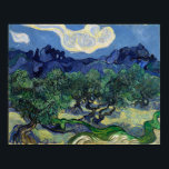 Van Gogh - The Olive Trees ポスター<br><div class="desc">The Olive Trees by Vincent Van Gogh. For more poster-ready images from Zedign Art Series Book 37 "Vincent Van Gogh - Paintings & Drawings Vol 2",  visit https://books.zedign.com/zas/37.html</div>