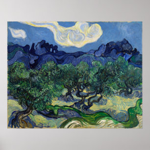 Van Gogh - The Olive Trees ポスター
