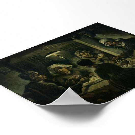Van Gogh The Potato Eater  ポスター (角)