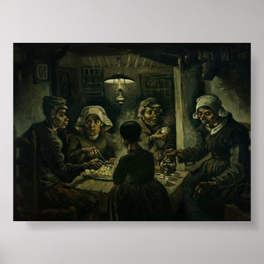 Van Gogh The Potato Eater  ポスター (正面)