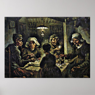 Van Gogh - The Potato Eaters ポスター