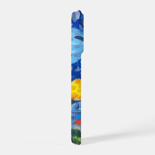 Van Gogh, The Starry Night Phone Case iPhoneケース (右側面)