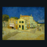 Van Gogh - The Yellow House ポスター<br><div class="desc">The Yellow House by Vincent Van Gogh. For more poster-ready images from Zedign Art Series Book 38 "Vincent Van Gogh - Paintings & Drawings Vol 3",  visit https://books.zedign.com/zas/38.html</div>
