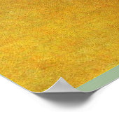 Van Gogh - Twelve Sunflowers ポスター (角)