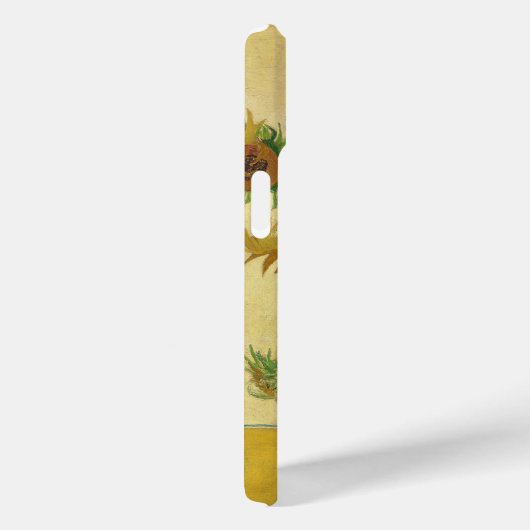 Van Gogh Twelve Sunflowers Original Art Masterpiec Case-Mate iPhoneケース (裏面 / 右)