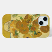 Van Gogh Twelve Sunflowers Original Art Masterpiec Case-Mate iPhoneケース (裏面 (横))