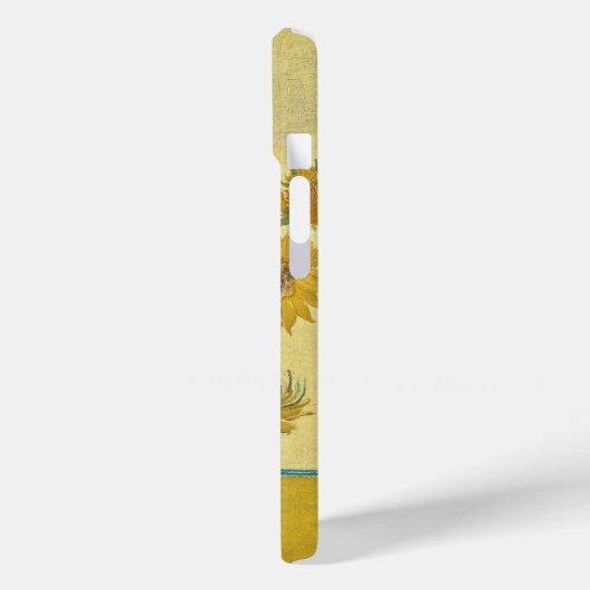 Van Gogh Twelve Sunflowers Original Art Masterpiec Case-Mate iPhoneケース (裏面 / 左)