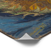 Van Gogh Two Sunflowers Original Art Masterpiece  ポスター (角)