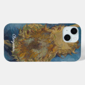 Van Gogh Two Sunflowers Original Art Masterpiece  Case-Mate iPhoneケース (裏面 (横))
