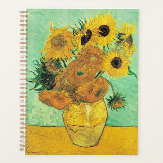 Van Gogh - Vase with 12 Sunflowers プランナー手帳