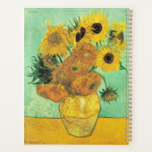 Van Gogh - Vase with 12 Sunflowers プランナー手帳 (裏面)