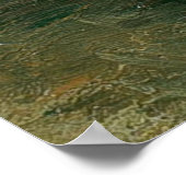 Van Gogh Vase with Hollyhocks ポスター (角)