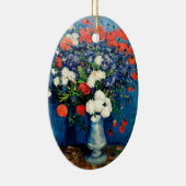 Van Gogh - Vase with Poppies, セラミックオーナメント (右)