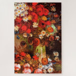 Van Gogh - Vase with Poppies, Cornflowers, Peonies ジグソーパズル<br><div class="desc">Van Gogh painting,  Vase with Poppies,  Cornflowers,  Peonies and Chrysanthemums.</div>