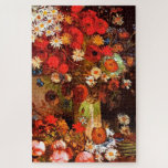 Van Gogh - Vase with Poppies, Cornflowers, Peonies ジグソーパズル<br><div class="desc">Van Gogh painting,  Vase with Poppies,  Cornflowers,  Peonies and Chrysanthemums.</div>