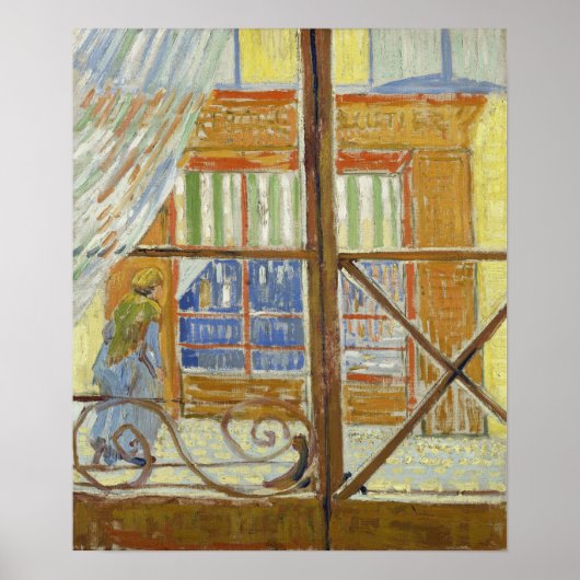 Van Gogh - View Of A Butcher's Shop ポスター (正面)
