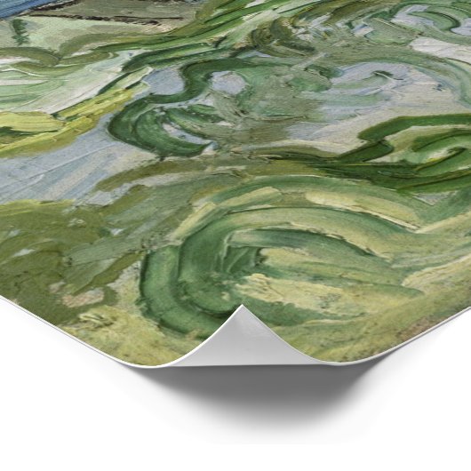 Van Gogh - View Of Auvers ポスター (角)