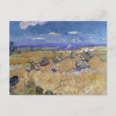 Van Gogh Wheat Field - Golden Harvest Art ポストカード (正面)