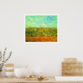 Van Gogh - Wheat Field with a Lark, ポスター (キッチン)