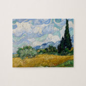 Van Gogh Wheat Field with Cypresses ジグソーパズル (横)
