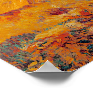 Van Gogh Wheat Fields ポスター