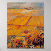 Van Gogh Wheat Fields ポスター (正面)