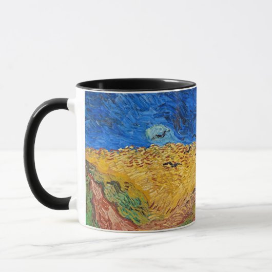 Van Gogh Wheatfield with Crows Mug マグカップ (左)