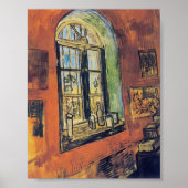 Van Gogh- Window of Vincent's Studio at the Asylum ポスター (正面)