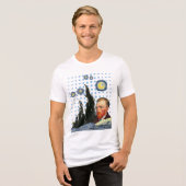  Van Gogh with every star I see, I remember that  トライブレンドＴシャツ (正面全面)