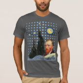  Van Gogh with every star I see, I remember that  Tシャツ (正面)