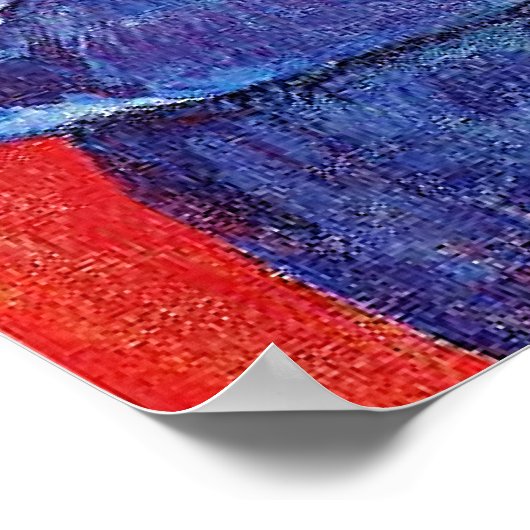 Van Gogh - Woman with a Flower ポスター (角)