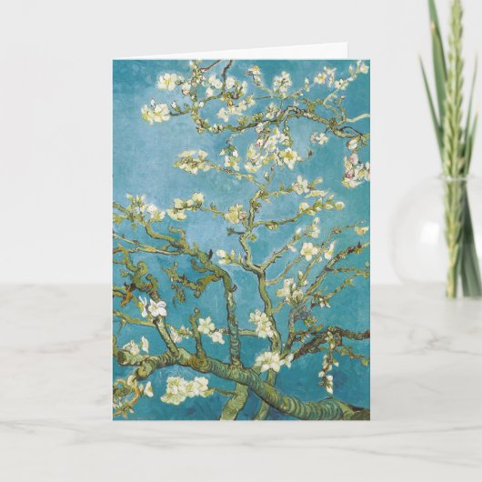 Van Gogh's Almond Blossoms Classic Impressionism カード (正面)