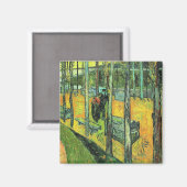 Van Gogh's painting, Alychamps, Autumn マグネット (正面/裏面)