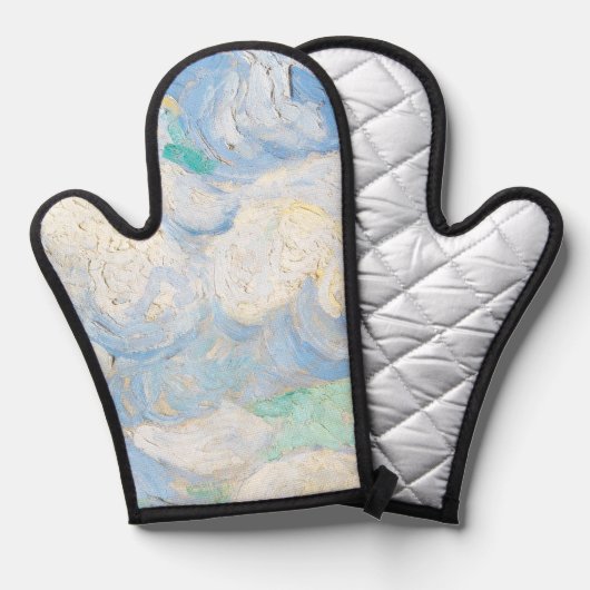 Van Gogh's sky background 鍋つかみ (正面/裏面)