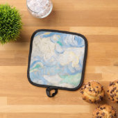 Van Gogh's sky background 鍋敷き (トップダウン)