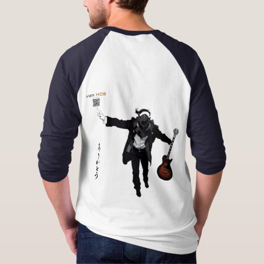 Van HOB , Gitarre, T-Shirt Tシャツ (裏面)