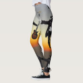 van HOB, leggings, Guitar Fan, Sunset, レギンス (左)