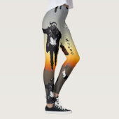 van HOB, leggings, Guitar Fan, Sunset, レギンス (右)